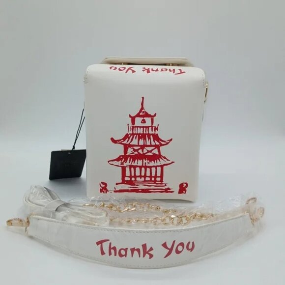 Handbags - Chinese Takeout Faux Leather Crossbody/Shoulder Handbag​